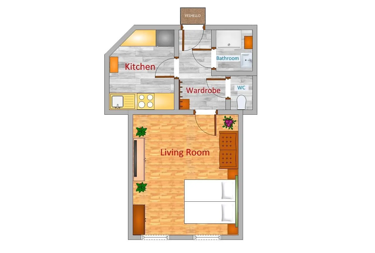 Yeshello Vienna Central Station Apartment Austria